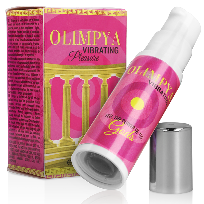 OLIMPYA Vibrating Pleasure – Potente stimolante unisex con olio di Cannabis Sativa