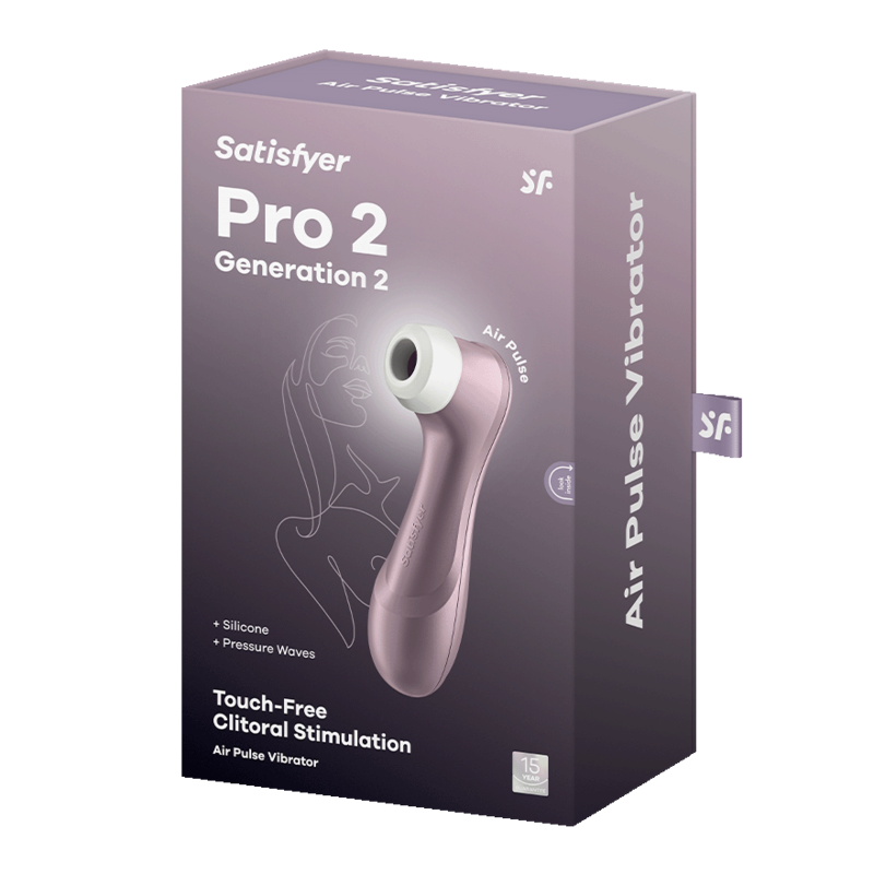 SATISFYER PRO 2 STIMULATOR - VIOLET