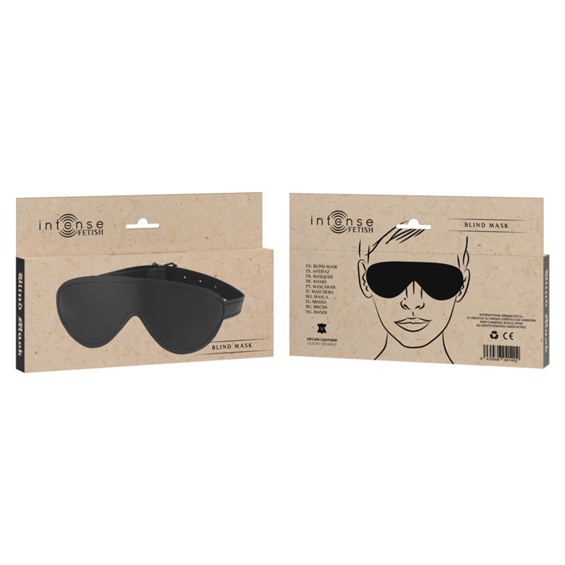 Comprar INTENSE Antifaz Cuero Vegano – Diseño Sostenible Para Una Experiencia Sensorial Única-Noxtic