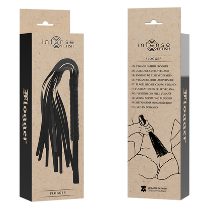 Comprar INTENSE Látigo De Cuero Vegano – Diseño Ético Para Explorar Nuevas Sensaciones-Noxtic