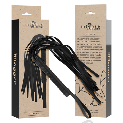 Comprar INTENSE Látigo De Cuero Vegano – Diseño Ético Para Explorar Nuevas Sensaciones-Noxtic