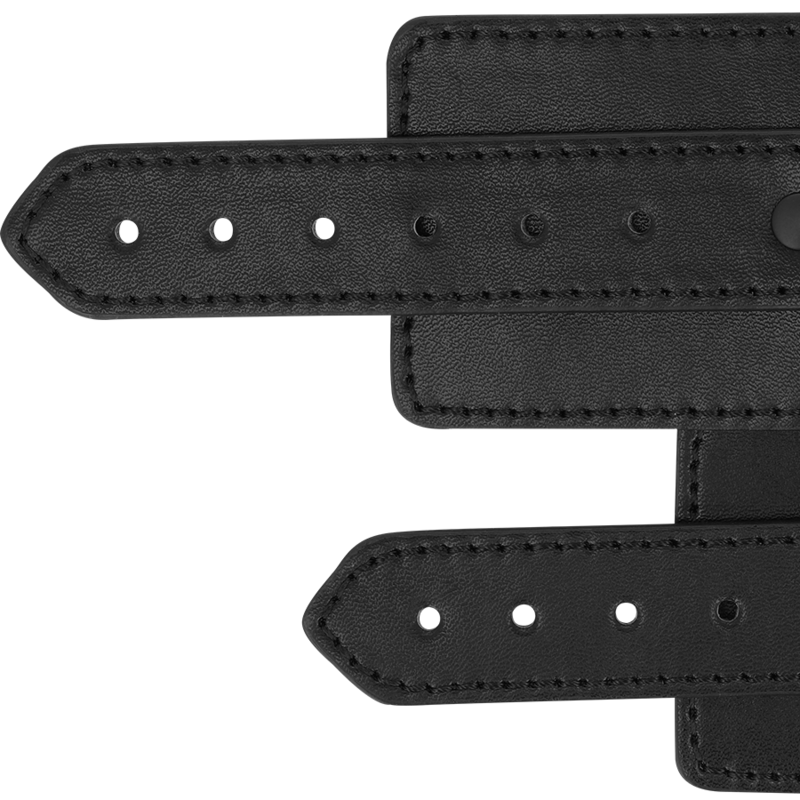 INTENSE Fetish Esposas De Cuero Vegano – Diseño Ético Para Exploración Confortable