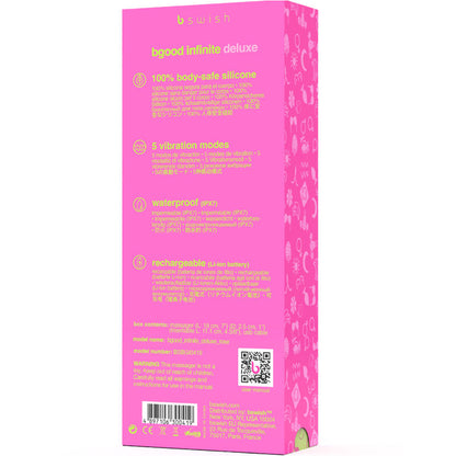 Comprar B SWISH Bgood Infinite Deluxe – Vibrador Recargable De Silicona Para Placer Con Estilo-Noxtic