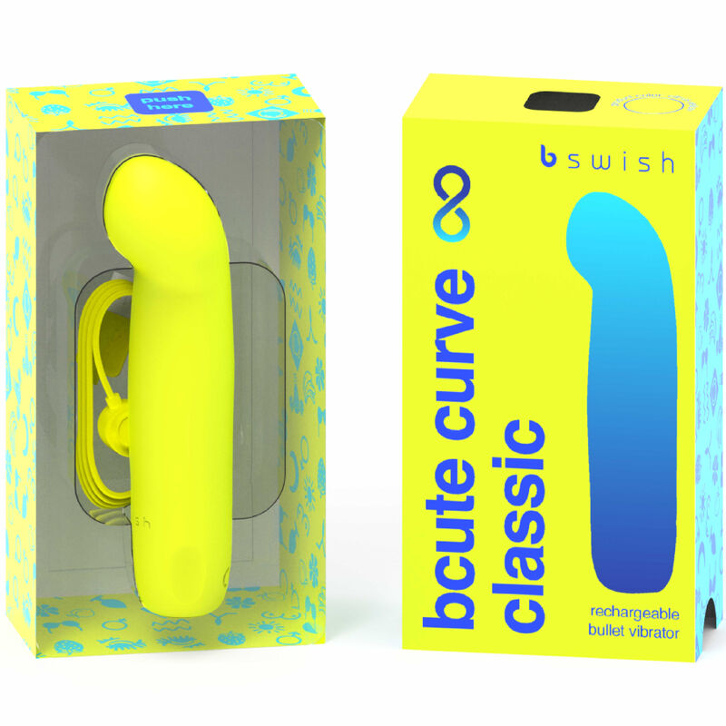 B SWISH Bcute Curve Infinite Classic – Vibrador Recargable Con Diseño Ergonómico De Silicona