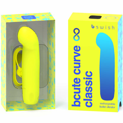 B SWISH Bcute Curve Infinite Classic – Vibrador Recargable Con Diseño Ergonómico De Silicona