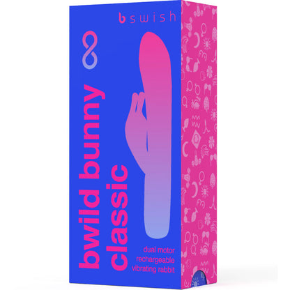 B SWISH Bwild Bunny Infinite Classic – Vibrador Recargable De Silicona Con Diseño Ergonómico