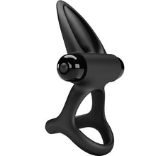 Comprar PRETTY LOVE Anillo Vibrador 10 Vibraciones Silicona Negro – Diseño Ergonómico Para Placer Compartido-Noxtic
