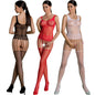 Comprar PASSION Eco Collection Bodystocking BS001 Negro – Diseño Elegante Con Comodidad Sensual-Noxtic