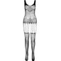 Comprar PASSION Eco Collection Bodystocking BS001 Negro – Diseño Elegante Con Comodidad Sensual-Noxtic