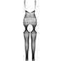 Comprar PASSION Eco Collection Bodystocking Negro – Diseño Elegante Para Comodidad Y Libertad Sensorial-Noxtic