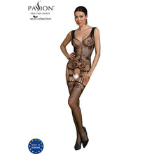 Comprar PASSION Eco Collection Bodystocking Eco BS009 Negro – Diseño Elegante Para Comodidad Y Estilo Atemporal-Noxtic