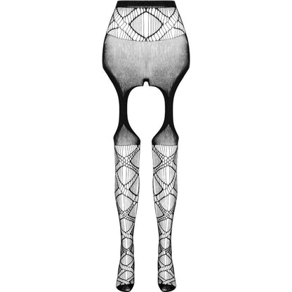 PASSION Eco Collection Bodystocking Eco S005 Negro – Diseño Elegante Para Confort y Estilo Sofisticado