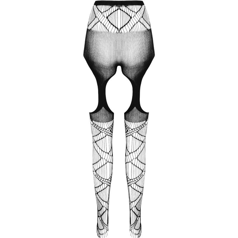 PASSION Eco Collection Bodystocking Eco S005 Negro – Diseño Elegante Para Confort y Estilo Sofisticado