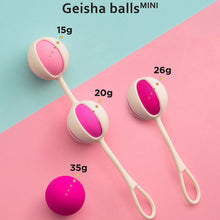G-VIBE Set di 4 Mini Palline Geisha Viola – Design Ergonomico per Rafforzare il Pavimento Pelvico