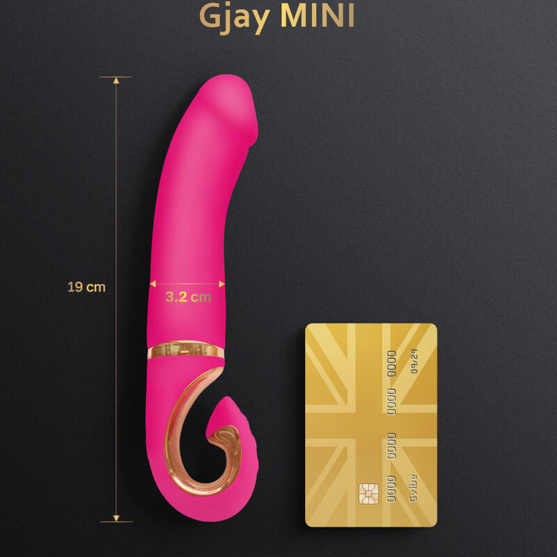 Comprar G-VIBE G-JAY Mini Vibrador Rosa – Estimulador De Silicona Con Diseño Innovador-Noxtic