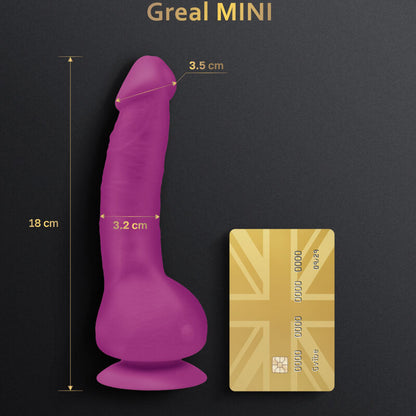 G-VIBE Greal Mini Dildo Vibrador Fucsia – Diseño Ergonómico Para Placer Intenso
