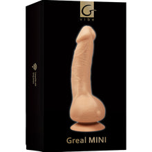 G-VIBE Greal Mini Dildo Vibratore – Silicone Naturale per un Piacere Ergonomico