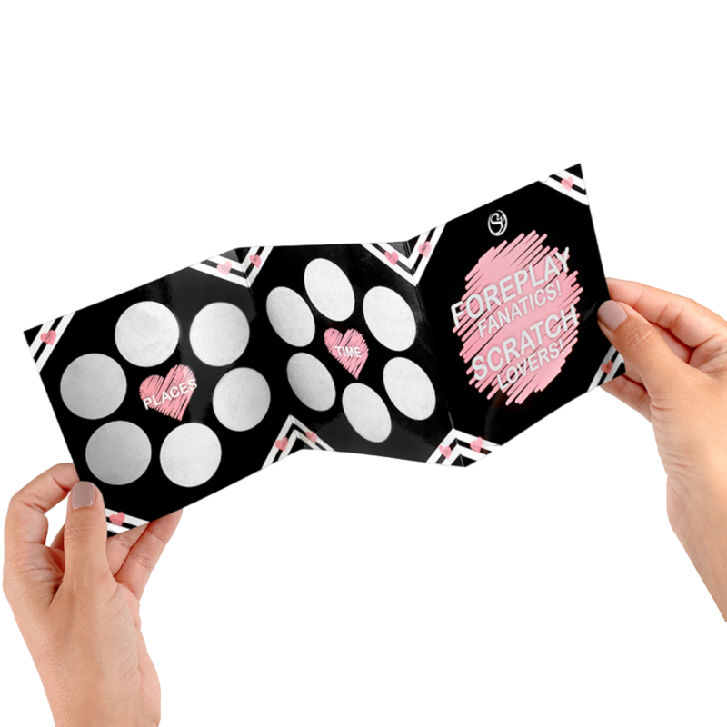 SECRETPLAY Foreplay Fanatics Scratch Lovers – Gioco interattivo per esplorare il piacere e la comunicazione in coppia