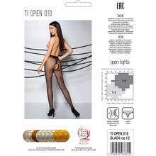 PASSION TIOPEN 010 Medias Negras 1/2 20 Den – Diseño Elegante Para Un Look Sofisticado