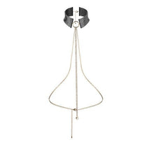 BIJOUX Désir Métallique Collar Metálico Negro – Accesorio Elegante Con Diseño Ajustable y Versátil