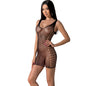 Comprar PASSION BS097 Bodystocking Negro Talla Única – Diseño Elegante Con Comodidad Superior-Noxtic