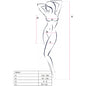Comprar PASSION BS097 Bodystocking Negro Talla Única – Diseño Elegante Con Comodidad Superior-Noxtic