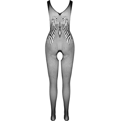 PASSION BS098 Bodystocking Negro Talla Única – Diseño Elegante Para Realzar Tu Confianza