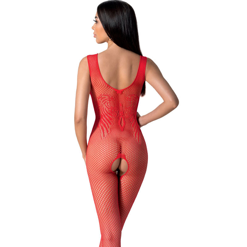 PASSION BS098 Bodystocking Negro Talla Única – Diseño Elegante Para Realzar Tu Confianza