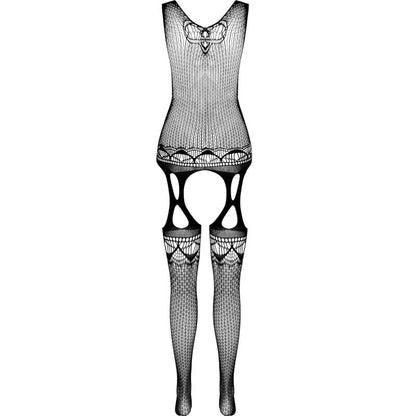PASSION BS099 Bodystocking Negro Talla Única – Diseño Elegante Para Resaltar Tu Sensualidad