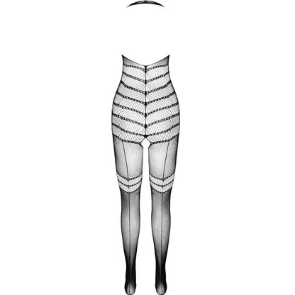 PASSION BS100 Bodystocking Nero Taglia Unica – Design Elegante per una Sensazione Sofisticata