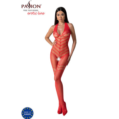 PASSION BS100 Bodystocking Nero Taglia Unica – Design Elegante per una Sensazione Sofisticata