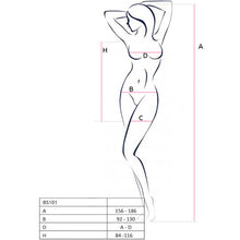 Comprar PASSION BS101 Bodystocking Negro Talla Única – Diseño Elegante Para Comodidad Y Estilo-Noxtic