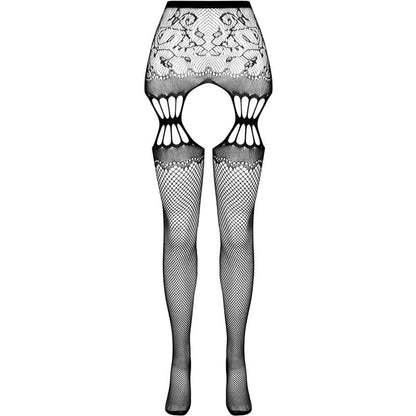 Comprar PASSION S027 Medias Con Ligüero Negro Talla Única – Elegancia Y Comodidad Para Tu Atuendo Sensual-Noxtic