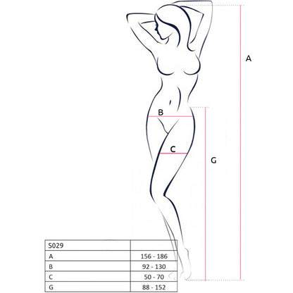 Comprar PASSION S029 Medias Con Ligüero Negro Talla Única – Elegante Diseño Que Realza Tu Silueta-Noxtic