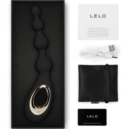 LELO Soraya Beads Violeta – Masajeador Con Diseño Ergonómico Para Placer Personal