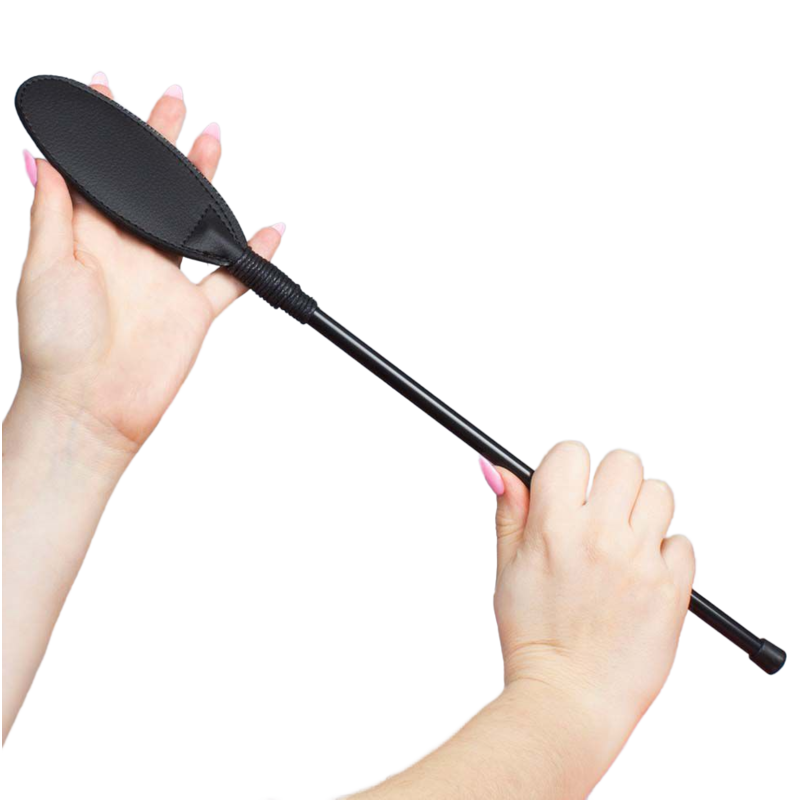 Comprar SECRETPLAY Fusta Ovalada Negra – Accesorio Elegante Para Estimulación Sensual-Noxtic