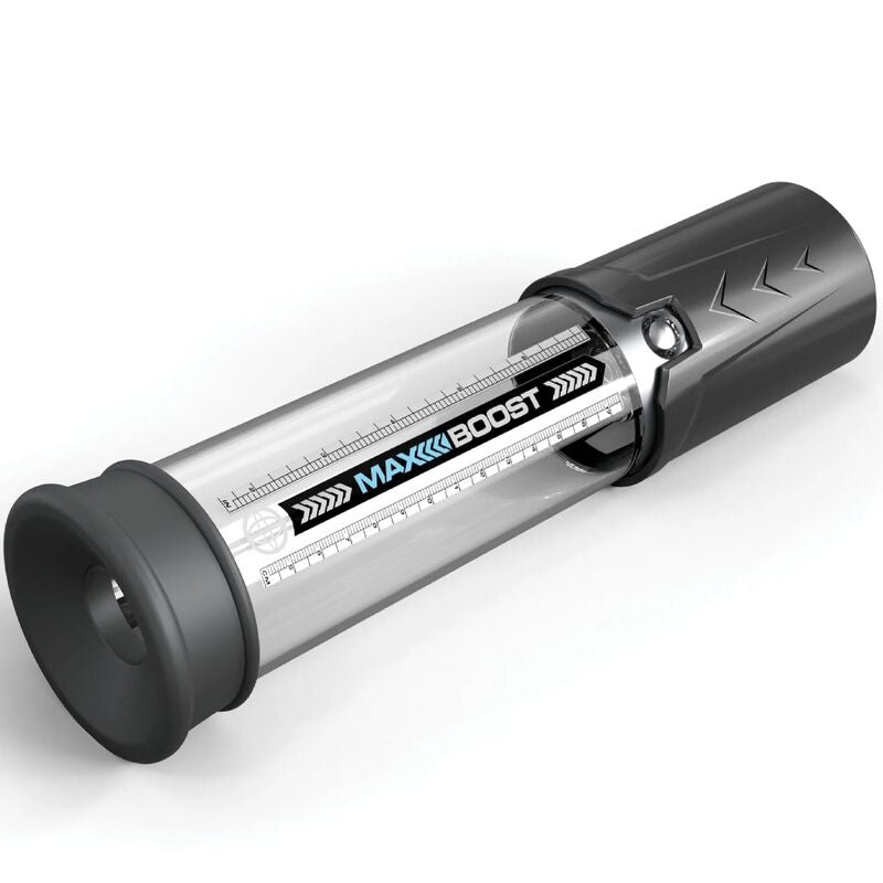 PUMP WORX Bomba De Erección Max Boost Negro – Potenciador De Placer Con Diseño Innovador