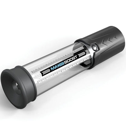 PUMP WORX Bomba De Erección Max Boost Negro – Potenciador De Placer Con Diseño Innovador