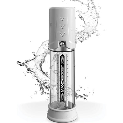 Comprar PUMP WORX Bomba De Erección Max Boost Blanco – Diseño Innovador Para Potenciar Tu Rendimiento-Noxtic