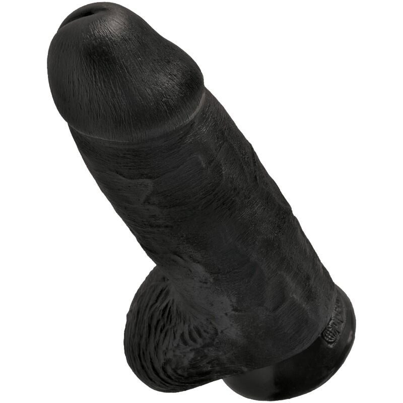 KING COCK Chubby 23 CM Nero – Giocattolo erotico realistico per un piacere autentico