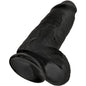 KING COCK Chubby 23 CM Nero – Giocattolo erotico realistico per un piacere autentico