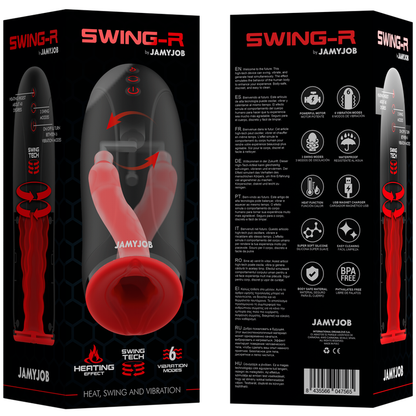 Comprar JAMYJOB Swing R – Masturbador Con Calor Oscilante Y Vibración Para Placer Único-Noxtic