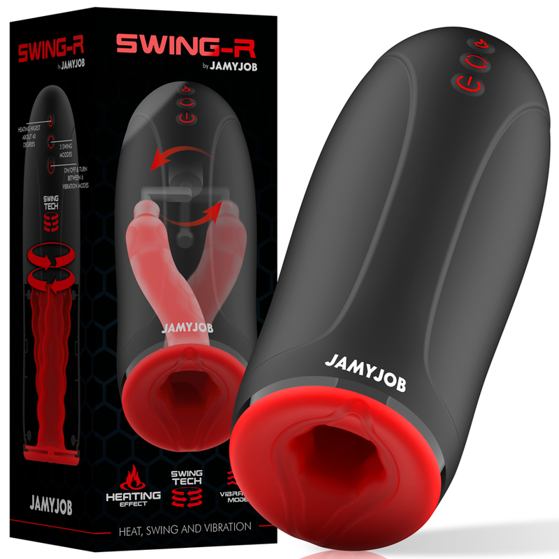 Comprar JAMYJOB Swing R – Masturbador Con Calor Oscilante Y Vibración Para Placer Único-Noxtic