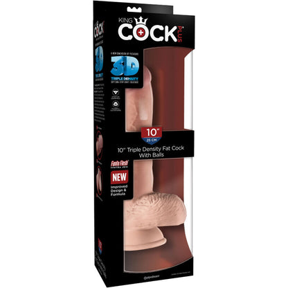 Comprar KING COCK Pene Realista Con Testículos 19.4 Cm – Diseño Natural Para Placer Realista-Noxtic