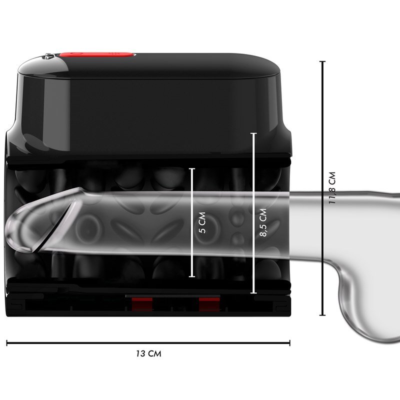 Comprar JAMYJOB Vortex Turbo – Masajeador Con Empuje Y Rotación 360 Para Placer Único-Noxtic