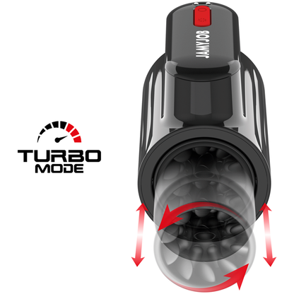 JAMYJOB Vortex Turbo – Masajeador Con Empuje Y Rotación 360 Para Placer Único