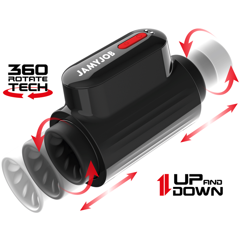 Comprar JAMYJOB Vortex Turbo – Masajeador Con Empuje Y Rotación 360 Para Placer Único-Noxtic