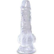 Comprar King Cock Pene Realista Transparente 10.1 cm – Juguete Con Diseño Realista Para Placer Auténtico-Noxtic
