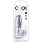 Comprar King Cock Pene Realista Transparente 10.1 cm – Juguete Con Diseño Realista Para Placer Auténtico-Noxtic