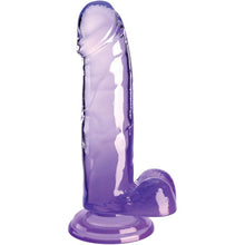 Comprar KING COCK Consolador Realista 15.2 cm Morado – Diseño Realista Para Placer Sensorial-Noxtic